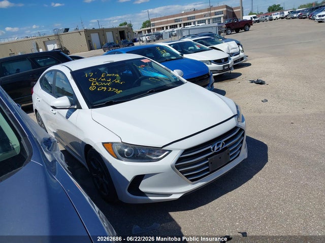 2017 Hyundai Elantra Le მანქანა იყიდება აუქციონზე, vin: 5NPD74LFXHH043778, აუქციონის ნომერი: 20262686