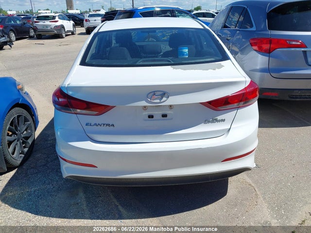 2017 Hyundai Elantra Le მანქანა იყიდება აუქციონზე, vin: 5NPD74LFXHH043778, აუქციონის ნომერი: 20262686