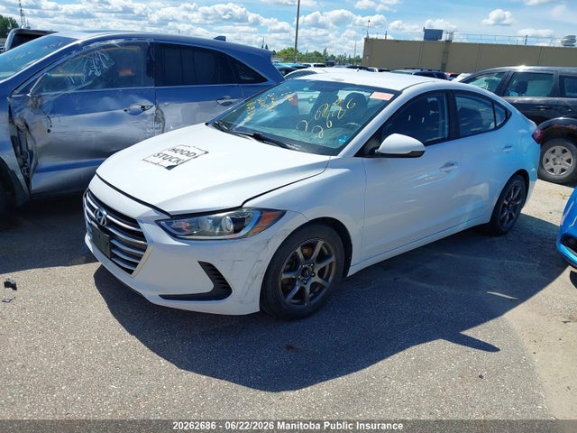 2017 Hyundai Elantra Le მანქანა იყიდება აუქციონზე, vin: 5NPD74LFXHH043778, აუქციონის ნომერი: 20262686