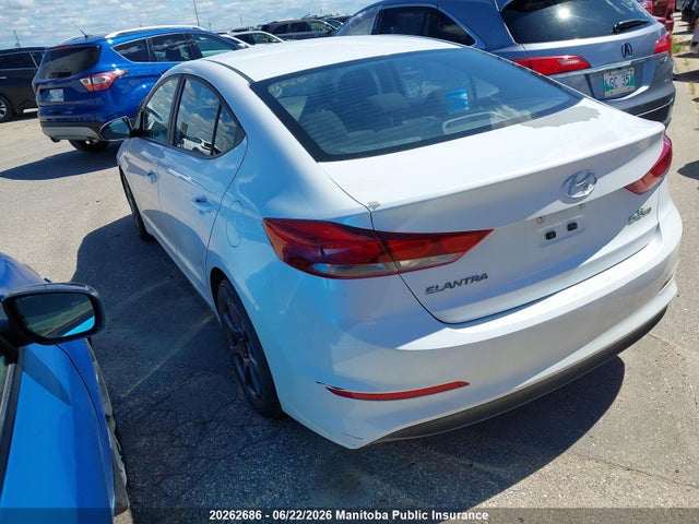 2017 Hyundai Elantra Le მანქანა იყიდება აუქციონზე, vin: 5NPD74LFXHH043778, აუქციონის ნომერი: 20262686