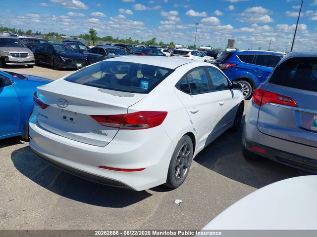 2017 Hyundai Elantra Le მანქანა იყიდება აუქციონზე, vin: 5NPD74LFXHH043778, აუქციონის ნომერი: 20262686