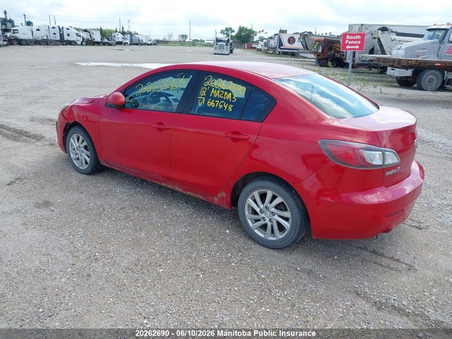 Aukcja sprzedaży 2012 Mazda Mazda3 Gs Sky, vin: JM1BL1V72C1667548, numer aukcji: 20262690