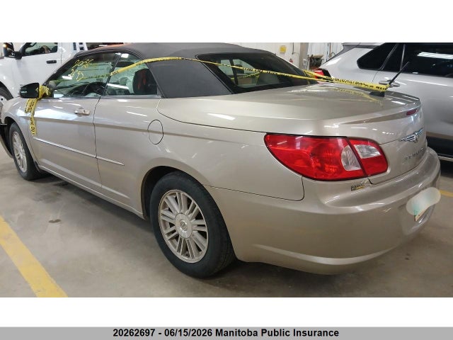 2008 Chrysler Sebring Touring მანქანა იყიდება აუქციონზე, vin: 1C3LC55R98N258724, აუქციონის ნომერი: 20262697