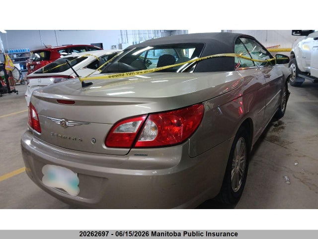 2008 Chrysler Sebring Touring მანქანა იყიდება აუქციონზე, vin: 1C3LC55R98N258724, აუქციონის ნომერი: 20262697