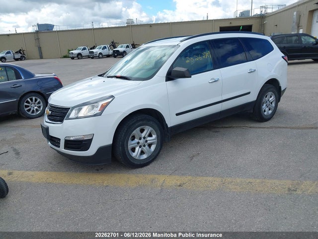 Chevrolet Traverse Ls 2017 1GNKVFED3HJ350082 Image 2