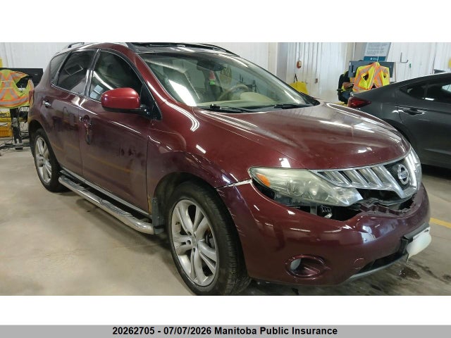 Aukcja sprzedaży 2009 Nissan Murano Le, vin: JN8AZ18W69W138827, numer aukcji: 20262705