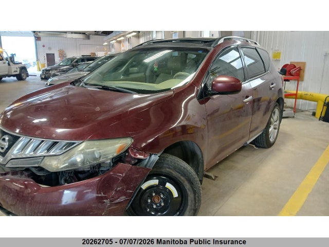 Aukcja sprzedaży 2009 Nissan Murano Le, vin: JN8AZ18W69W138827, numer aukcji: 20262705