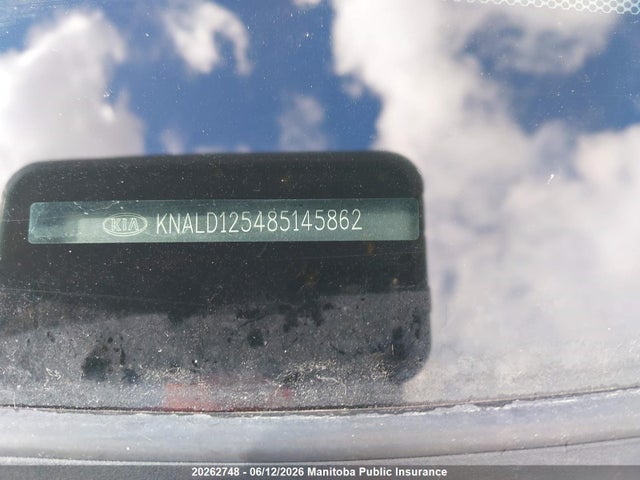 20262748 :رقم المزاد ، KNALD125485145862 vin ، 2008 Kia Amanti مزاد بيع