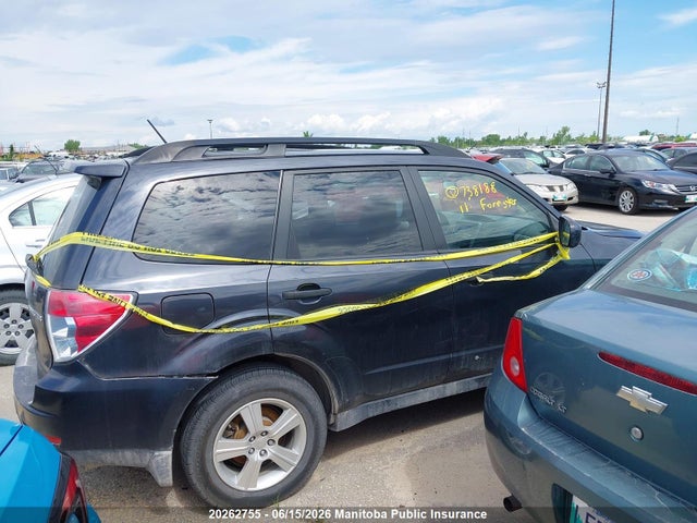 Продаж на аукціоні авто 2011 Subaru Forester 2.5 X, vin: JF2SHCBC6BH738188, номер лоту: 20262755