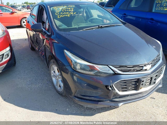 20262757 :رقم المزاد ، 1G1BE5SM6G7300949 vin ، 2016 Chevrolet Cruze Lt Turbo مزاد بيع