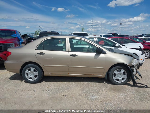 2005 Toyota Corolla Ce მანქანა იყიდება აუქციონზე, vin: 2T1BR32E15C857658, აუქციონის ნომერი: 20262762