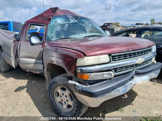 2000 Chevrolet Silverado 1500 Ext Cab მანქანა იყიდება აუქციონზე, vin: 1GCEK19T2YZ237437, აუქციონის ნომერი: 20262764