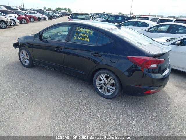 2020 Hyundai Elantra Preferred მანქანა იყიდება აუქციონზე, vin: KMHD84LF7LU078446, აუქციონის ნომერი: 20262765