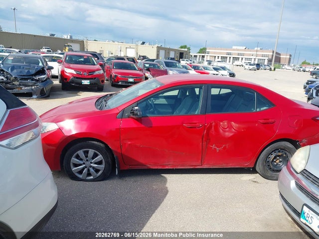 2T1BURHE8GC642483 Toyota COROLLA LE