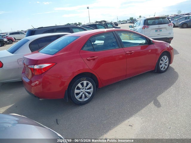 2T1BURHE8GC642483 Toyota COROLLA LE