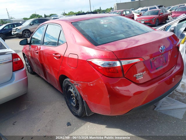 2T1BURHE8GC642483 Toyota COROLLA LE