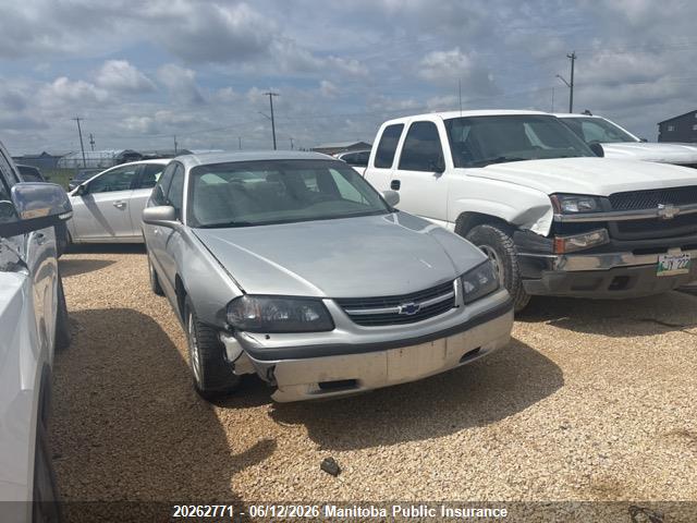 Продаж на аукціоні авто 2002 Chevrolet Impala, vin: 2G1WF55K129381973, номер лоту: 20262771