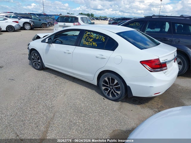 Продаж на аукціоні авто 2013 Honda Civic Ex, vin: 2HGFB2F53DH107646, номер лоту: 20262776