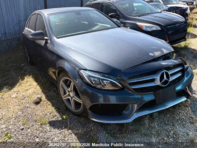 Mercedes Benz C300 4matic 2016 55SWF4KB3GU097171 zdjęcie główne