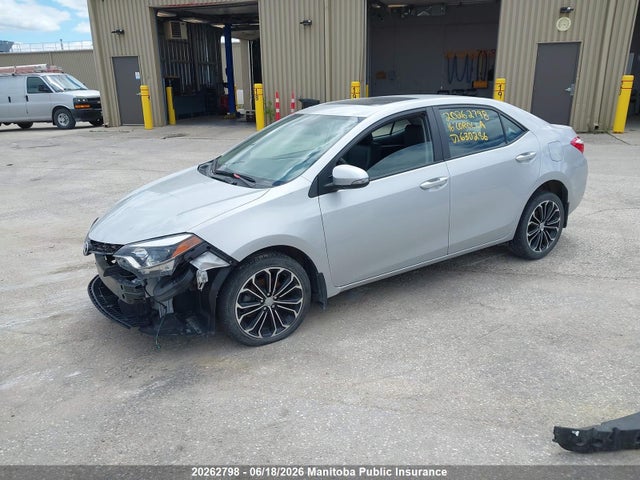 2016 Toyota Corolla Ce მანქანა იყიდება აუქციონზე, vin: 2T1BURHE1GC630286, აუქციონის ნომერი: 20262798
