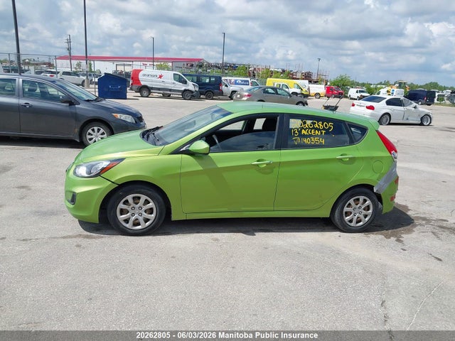 Aukcja sprzedaży 2013 Hyundai Accent Gl, vin: KMHCT5AE1DU140354, numer aukcji: 20262805