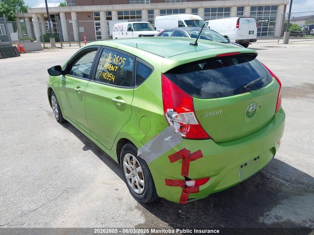 Aukcja sprzedaży 2013 Hyundai Accent Gl, vin: KMHCT5AE1DU140354, numer aukcji: 20262805
