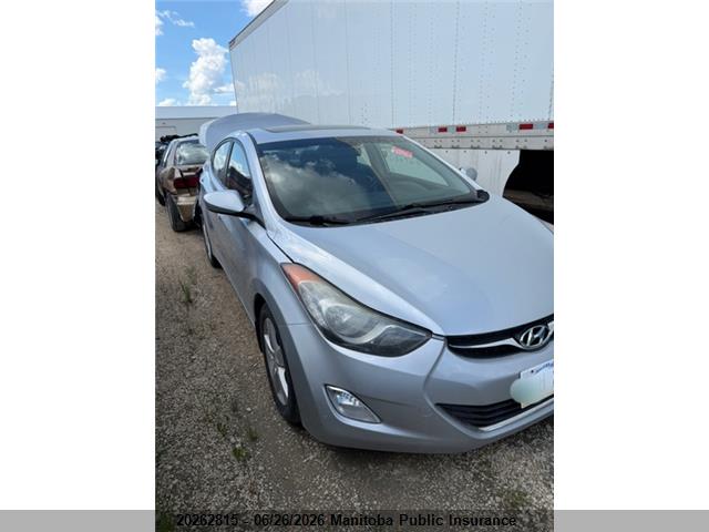 Aukcja sprzedaży 2013 Hyundai Elantra Gls, vin: 5NPDH4AEXDH256165, numer aukcji: 20262815
