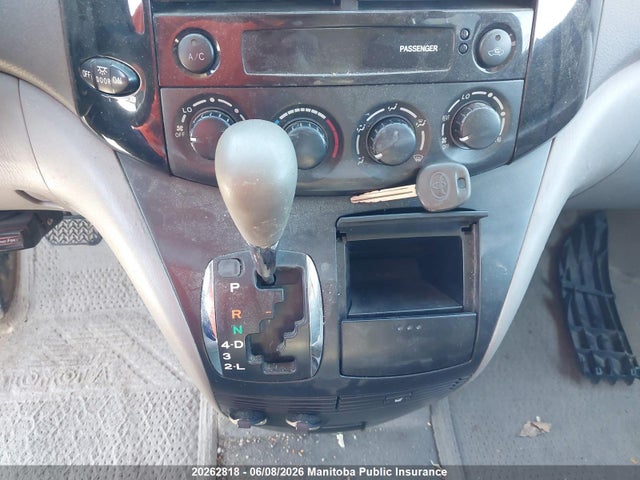 20262818 :رقم المزاد ، 5TDZA29C34S012305 vin ، 2004 Toyota Sienna Ce V6 مزاد بيع