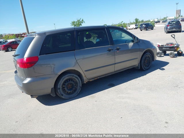 20262818 :رقم المزاد ، 5TDZA29C34S012305 vin ، 2004 Toyota Sienna Ce V6 مزاد بيع