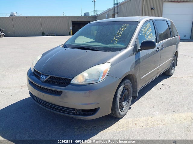 20262818 :رقم المزاد ، 5TDZA29C34S012305 vin ، 2004 Toyota Sienna Ce V6 مزاد بيع