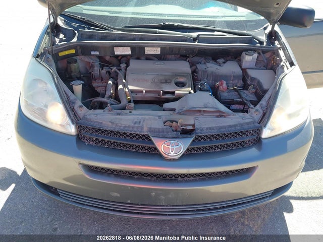 20262818 :رقم المزاد ، 5TDZA29C34S012305 vin ، 2004 Toyota Sienna Ce V6 مزاد بيع