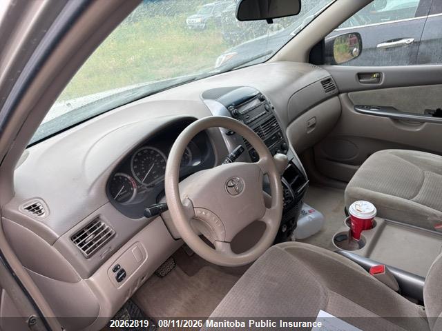 20262819 :رقم المزاد ، 5TDZK29C27S002396 vin ، 2007 Toyota Sienna Ce V6 مزاد بيع