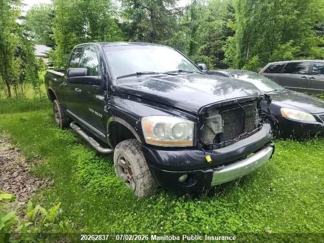 20262837 :رقم المزاد ، 3D7KS28C36G257547 vin ، 2006 Dodge Ram 2500 Laramie Quad Cab مزاد بيع