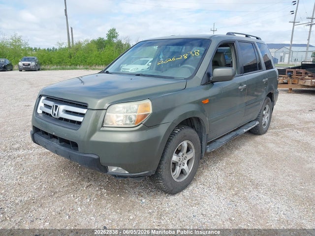 2008 Honda Pilot Ex-l მანქანა იყიდება აუქციონზე, vin: 5FNYF18628B501064, აუქციონის ნომერი: 20262838
