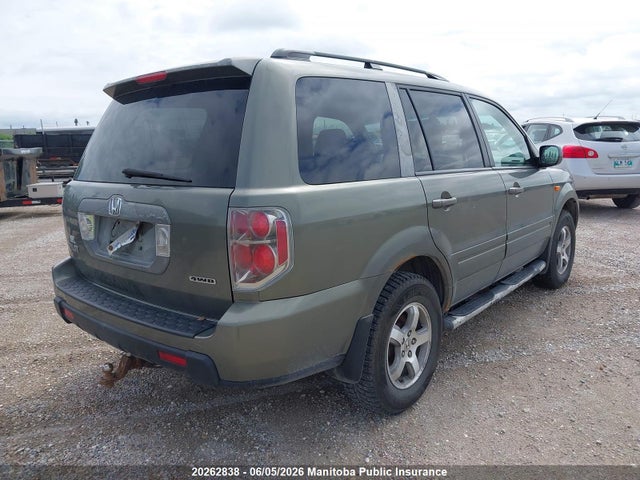 2008 Honda Pilot Ex-l მანქანა იყიდება აუქციონზე, vin: 5FNYF18628B501064, აუქციონის ნომერი: 20262838