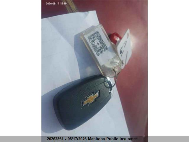 Aukcja sprzedaży 2025 Chevrolet Trailblazer Rs Turbo, vin: KL79MUSL0SB141309, numer aukcji: 20262861