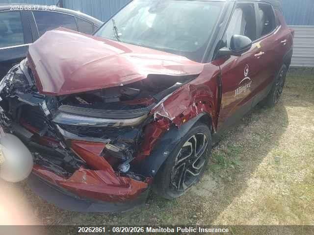 Aukcja sprzedaży 2025 Chevrolet Trailblazer Rs Turbo, vin: KL79MUSL0SB141309, numer aukcji: 20262861