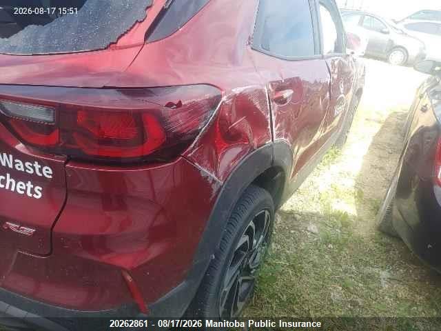 Aukcja sprzedaży 2025 Chevrolet Trailblazer Rs Turbo, vin: KL79MUSL0SB141309, numer aukcji: 20262861