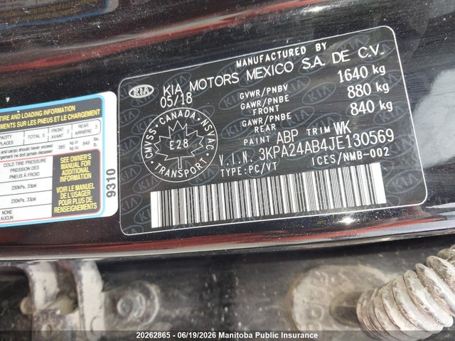 KIA RIO LX 2018 3KPA24AB4JE130569 Image 8