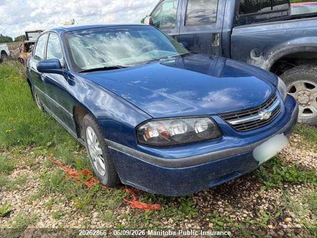 2005 Chevrolet Impala მანქანა იყიდება აუქციონზე, vin: 2G1WF52E759395119, აუქციონის ნომერი: 20262866