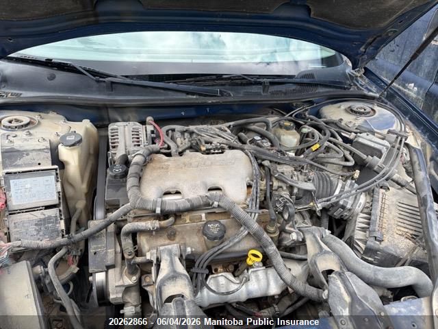 Продаж на аукціоні авто 2005 Chevrolet Impala, vin: 2G1WF52E759395119, номер лоту: 20262866