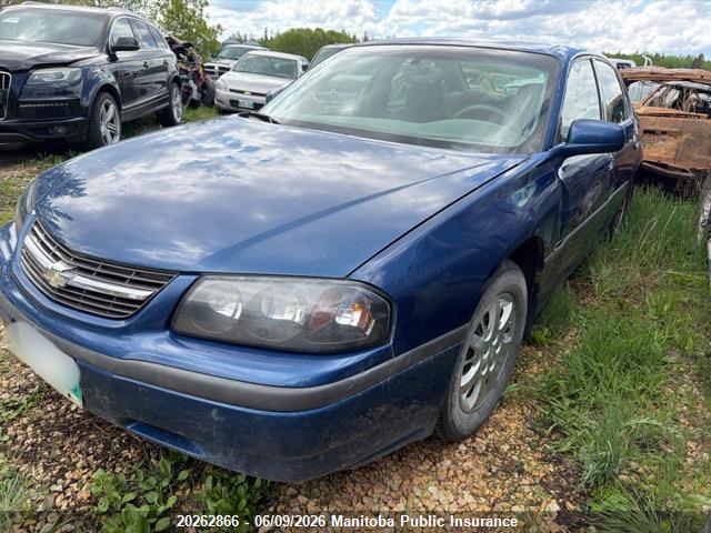 Продаж на аукціоні авто 2005 Chevrolet Impala, vin: 2G1WF52E759395119, номер лоту: 20262866