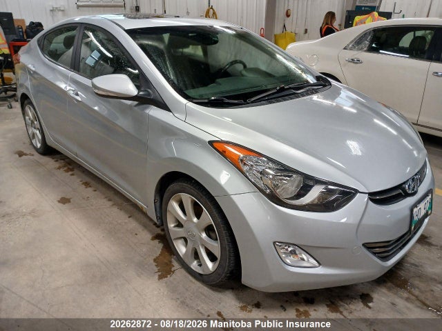 20262872 :رقم المزاد ، 5NPDH4AE3DH307747 vin ، 2013 Hyundai Elantra Limited مزاد بيع