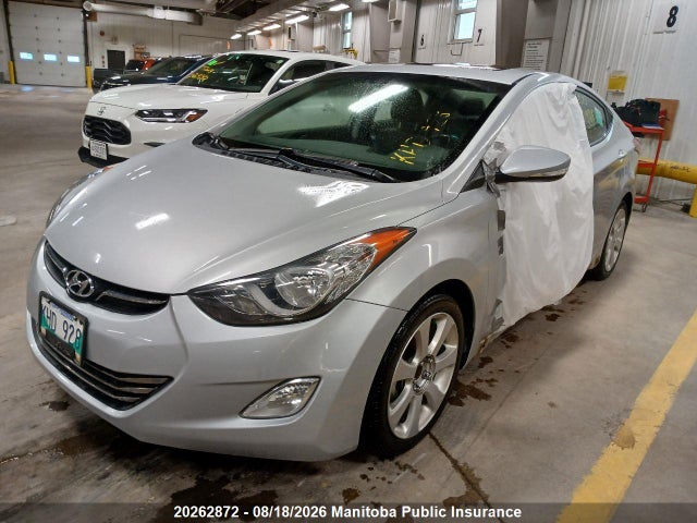 20262872 :رقم المزاد ، 5NPDH4AE3DH307747 vin ، 2013 Hyundai Elantra Limited مزاد بيع