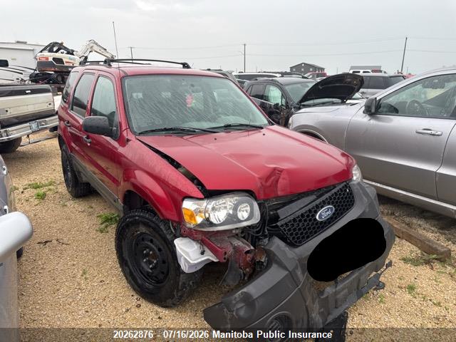 20262876 :رقم المزاد ، 1FMYU02Z37KA32244 vin ، 2007 Ford Escape Xls مزاد بيع