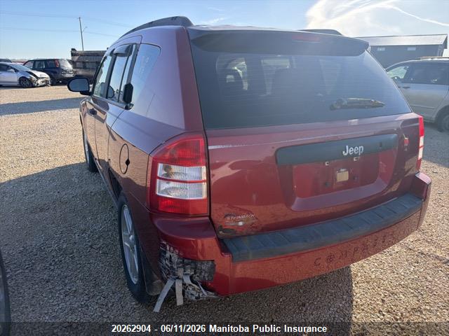 Продаж на аукціоні авто 2007 Jeep Compass Sport, vin: 1J8FT47067D251003, номер лоту: 20262904