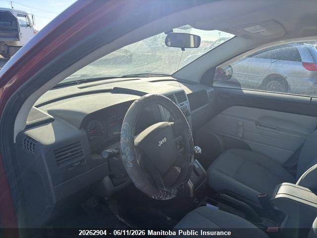 Продаж на аукціоні авто 2007 Jeep Compass Sport, vin: 1J8FT47067D251003, номер лоту: 20262904