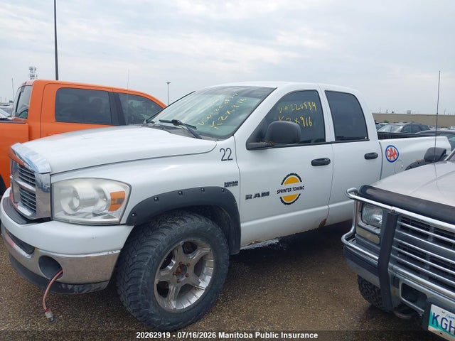 20262919 :رقم المزاد ، 1D7HU18288J220534 vin ، 2008 Dodge Ram 1500 Slt Quad Cab مزاد بيع