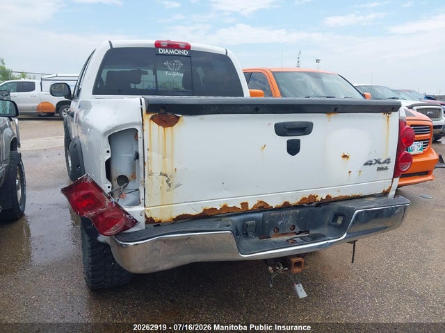 20262919 :رقم المزاد ، 1D7HU18288J220534 vin ، 2008 Dodge Ram 1500 Slt Quad Cab مزاد بيع
