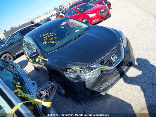 Aukcja sprzedaży 2018 Nissan Sentra 1.8 S, vin: 3N1AB7AP9JY256053, numer aukcji: 20262920
